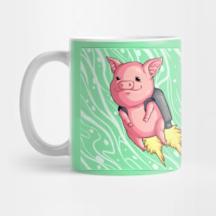 Jetpack Pig Mug